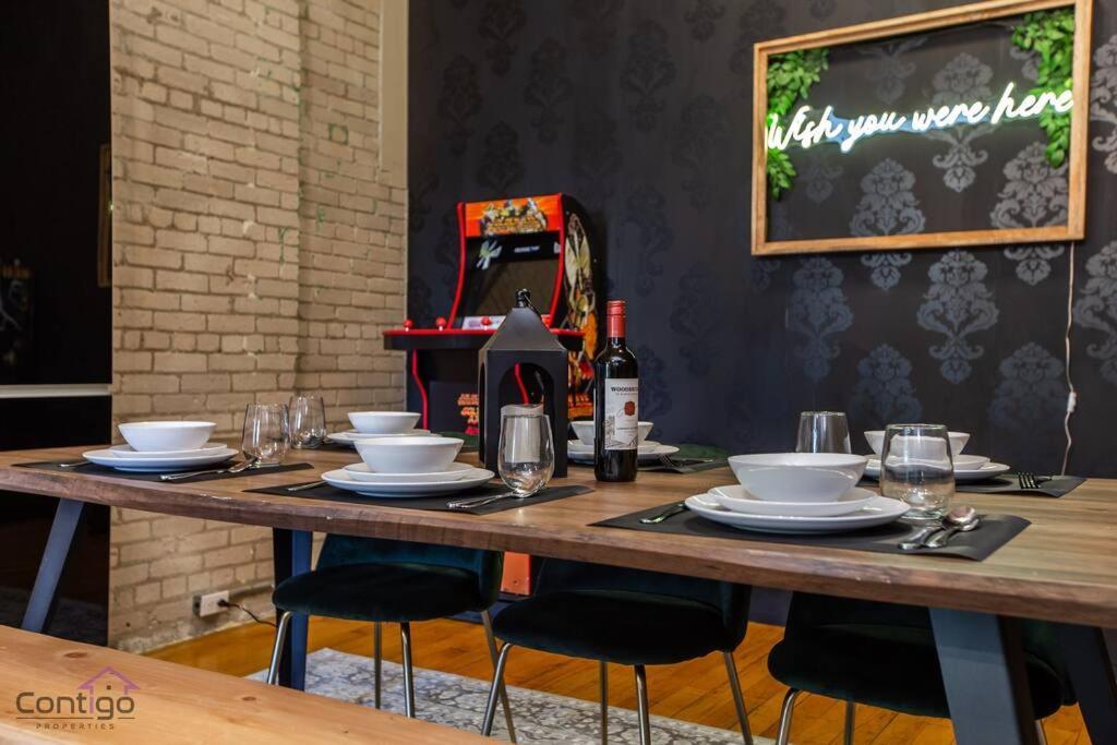 Historic Jd Loft, Near Ice District, Rogers Place, Ug Parking Edmonton Eksteriør billede