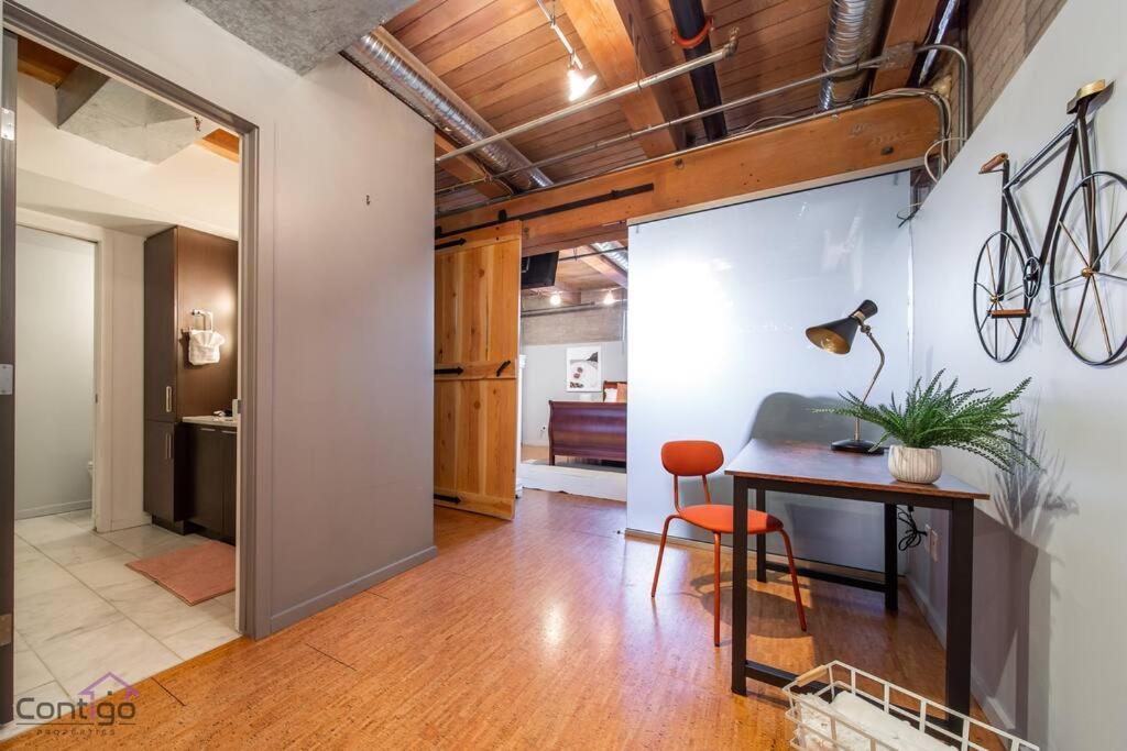 Historic Jd Loft, Near Ice District, Rogers Place, Ug Parking Edmonton Eksteriør billede