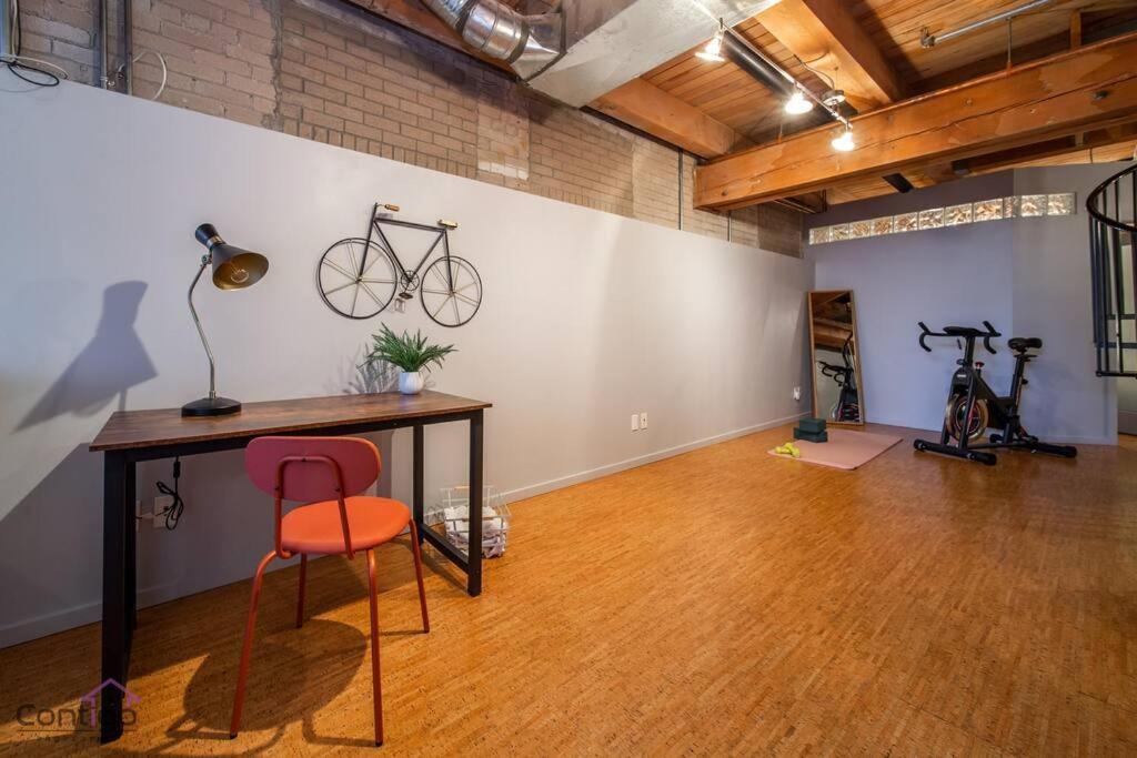 Historic Jd Loft, Near Ice District, Rogers Place, Ug Parking Edmonton Eksteriør billede