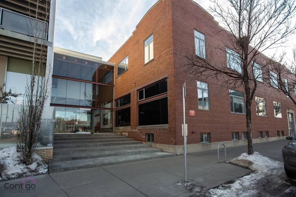 Historic Jd Loft, Near Ice District, Rogers Place, Ug Parking Edmonton Eksteriør billede