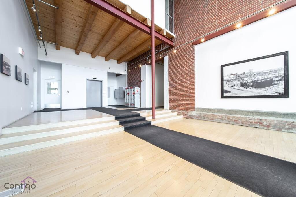 Historic Jd Loft, Near Ice District, Rogers Place, Ug Parking Edmonton Eksteriør billede